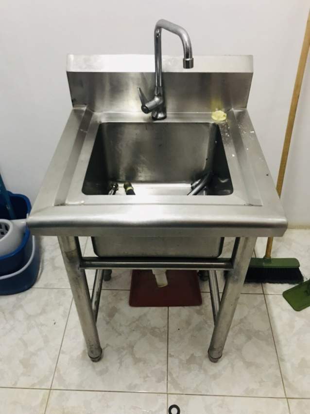  Stainless Steel Sink Single Bowl - 1 - Others  on Aster Vender