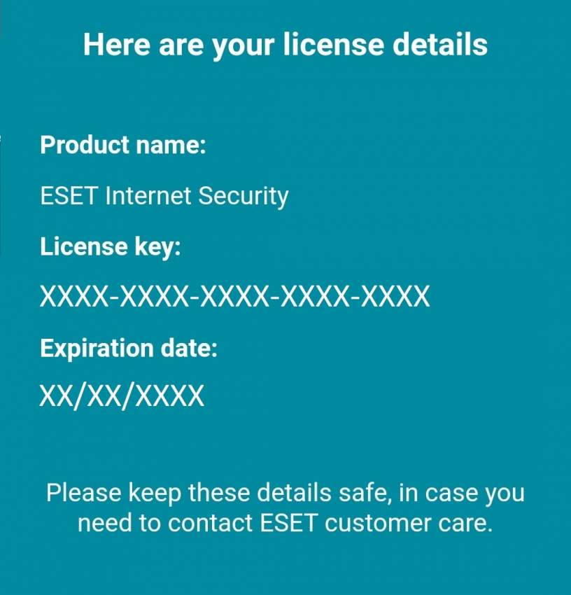 ESET INTERNET SECURITY LICENSE KEY (3 x 30 DAYS) - 5 - Software  on Aster Vender