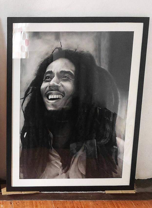 BOB MARLEY 01 (DESSIN CHARCOAL) 97×128 CM - 1 - Interior Decor  on Aster Vender