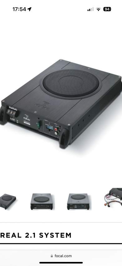 FOCAL Plug & Play Ibus 2.1  - Subwoofer with 2 channel amplifier - 0 - Speaker  on Aster Vender