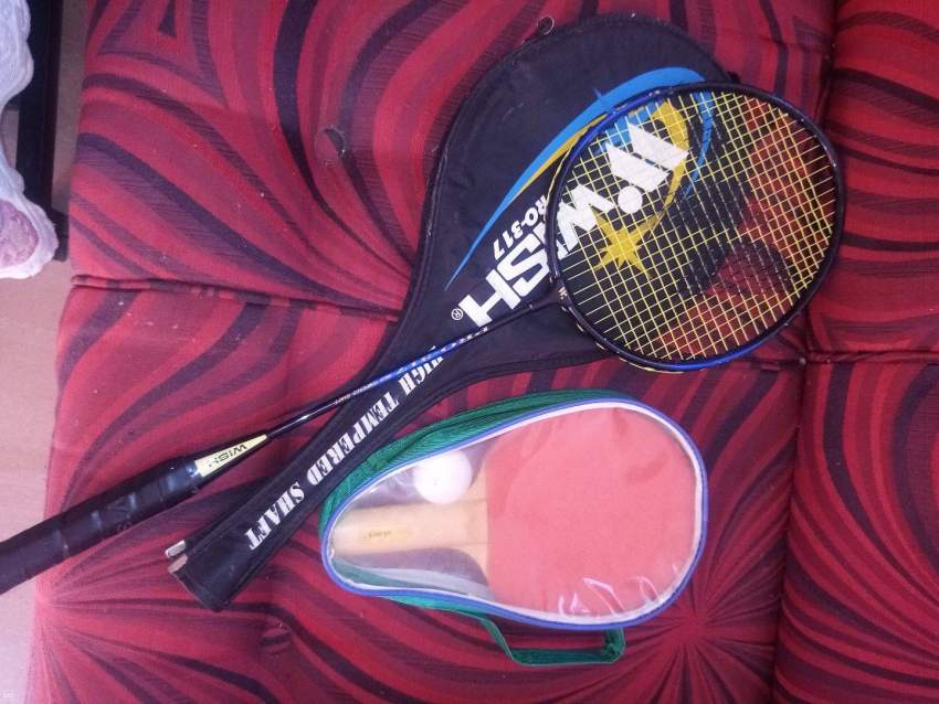 Badminton+Table Tennis Racket with ball - 0 - Table Tennis  on Aster Vender