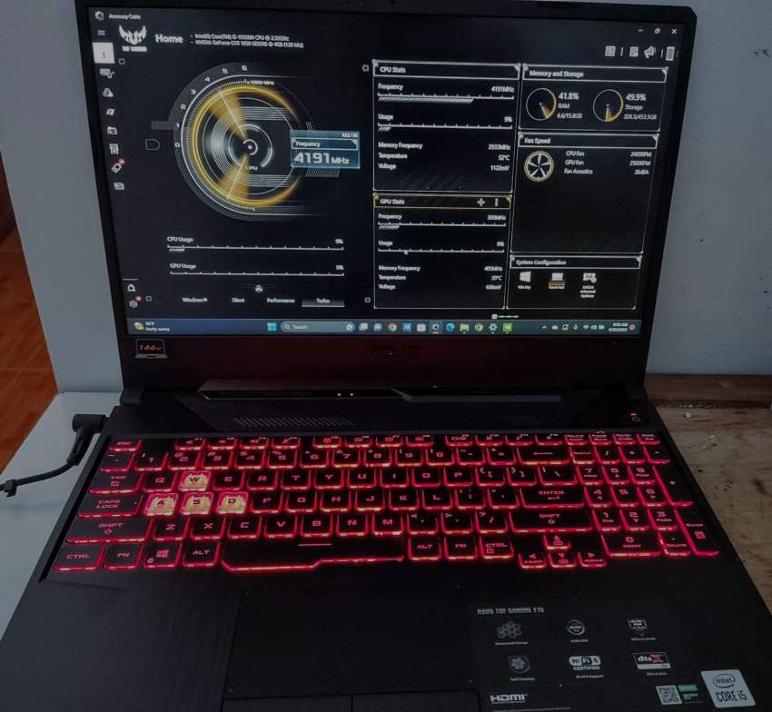 Asus TUF Gaming F15 Laptop - 7 - Gaming Laptop  on Aster Vender