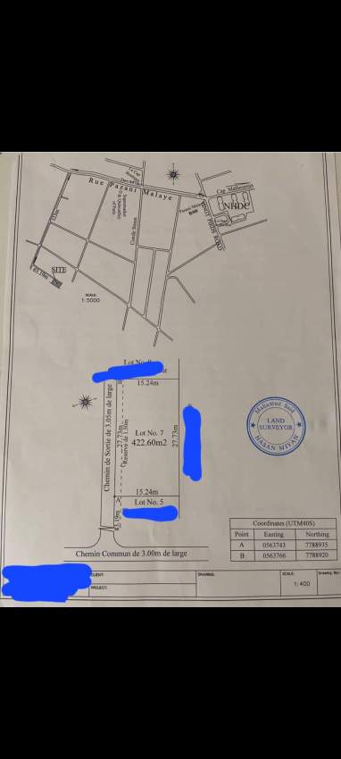 10 perches residential land at Cap Malheureux - 0 - Land  on Aster Vender