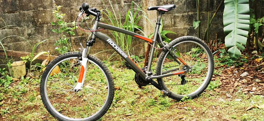 Vtt Rockrider gris orange 21 vitesses - 0 - Sports bicycles  on Aster Vender