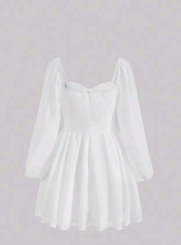 White classydress - 1 - Dresses (Women)  on Aster Vender