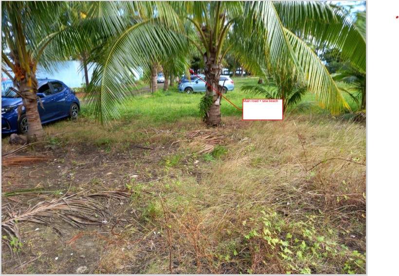 25 Perches Land for sale near St Felix beach - 1 - Beach Houses  on MauriCar