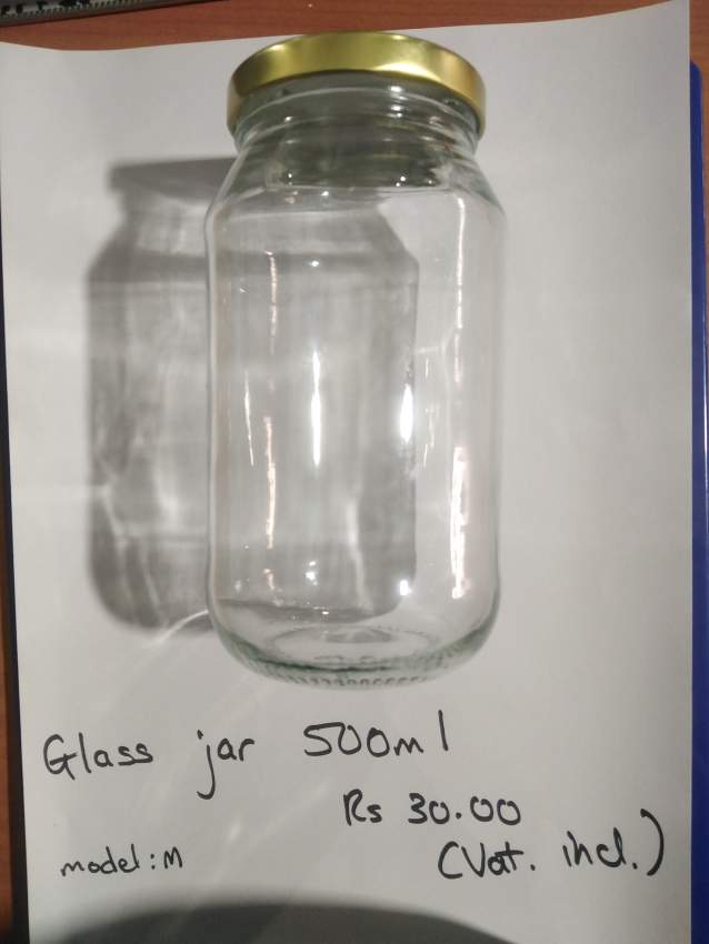 glass jars - 1 - Others  on Aster Vender