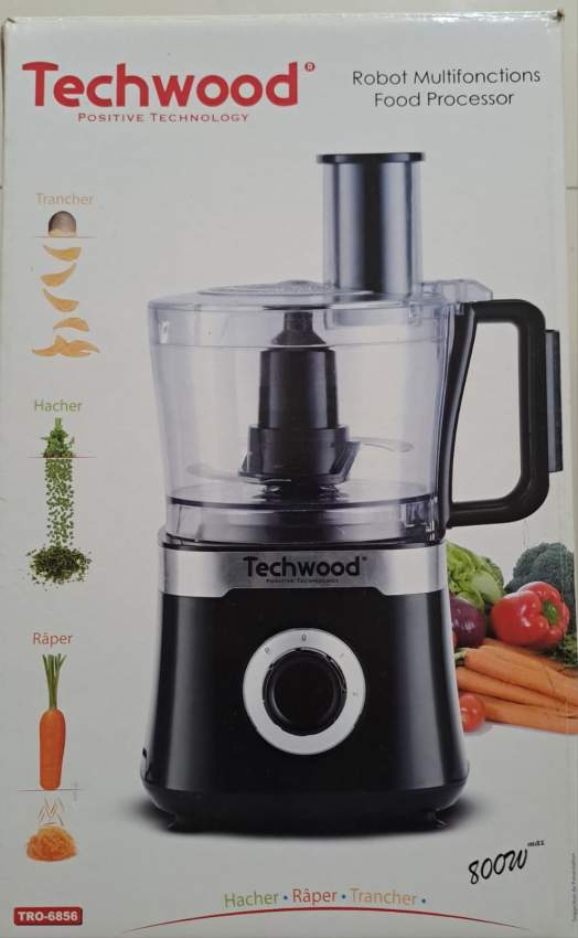 Techwood Robot Multifunction Food Processor - 3 - Kitchen appliances  on Aster Vender