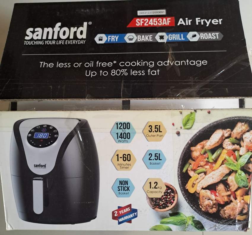 SANFORD Air Fryer 3.5L Digital - 5 - Kitchen appliances  on MauriCar