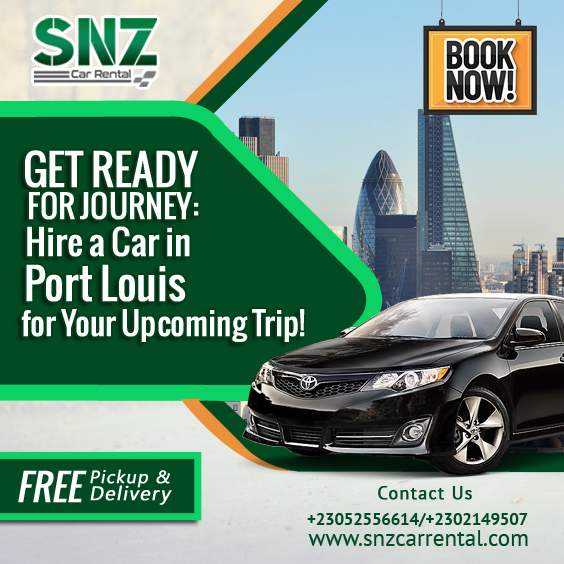 Rent a car in Port Louis - SNZ Car Rental