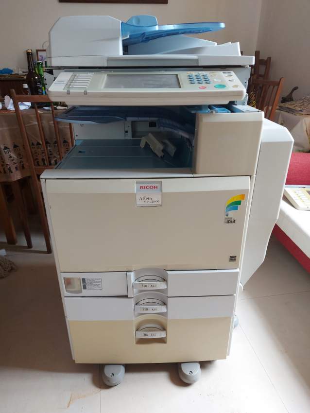 Ricoh Aficio MP C2800 printer + Spare parts donor Ricoh printer - 3 - Inkjet printer  on Aster Vender