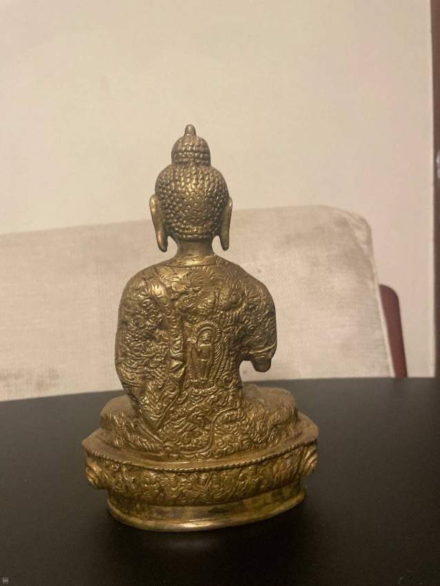 Old tibet buddha statue bronze guilt - 2 - Old Sculptures  on Aster Vender