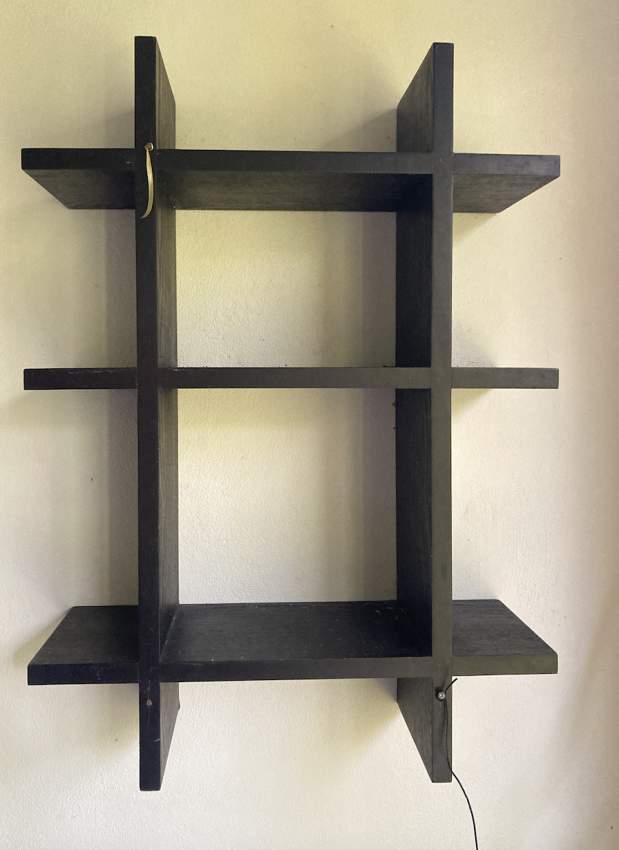 Wooden shelf