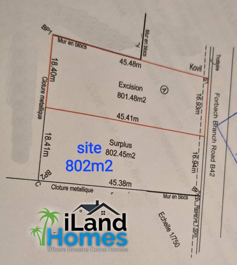 Residential land for sale at Cottage on main road