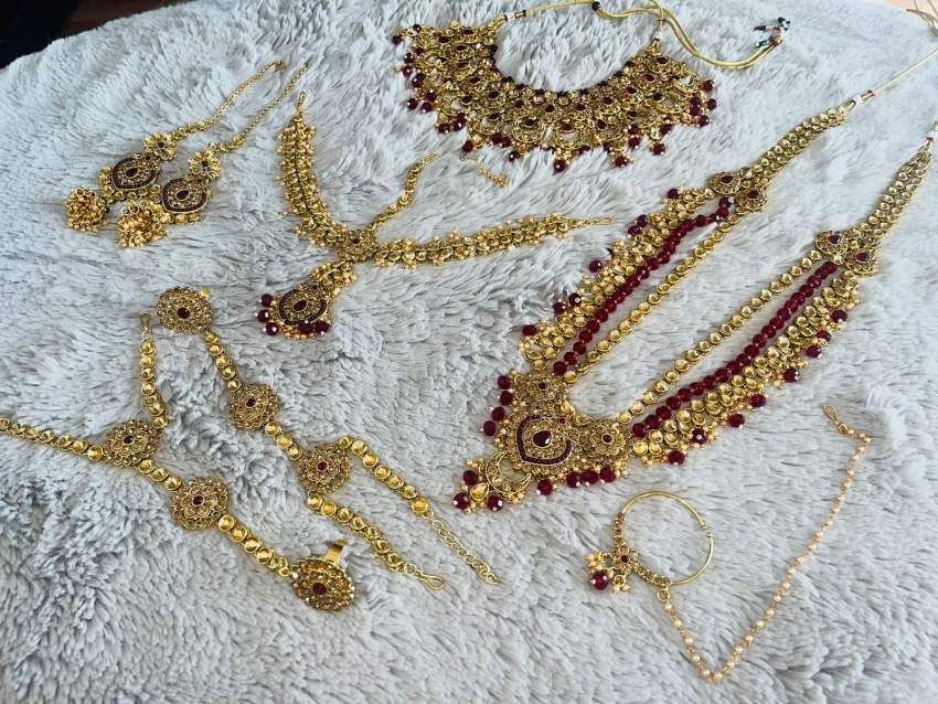 Bridal set 8 pieces - 0 - Necklaces  on Aster Vender