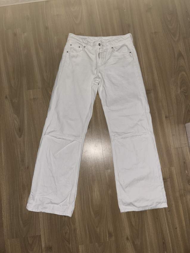 Zara white pants