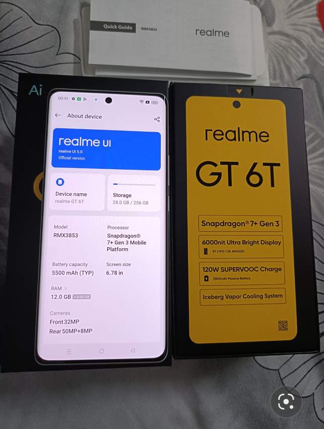 Realme GT6T - 1 - All Informatics Products  on Aster Vender