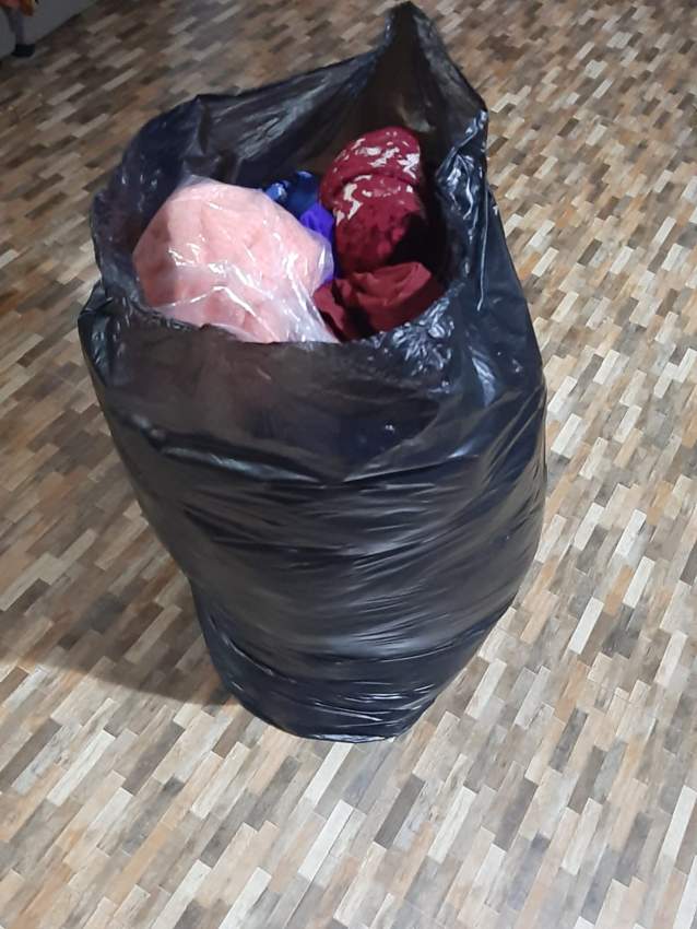 All types of clothes in 1 bag