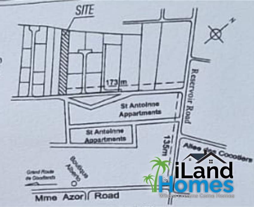 Residential land for sale in a Morcellement at Goodlands