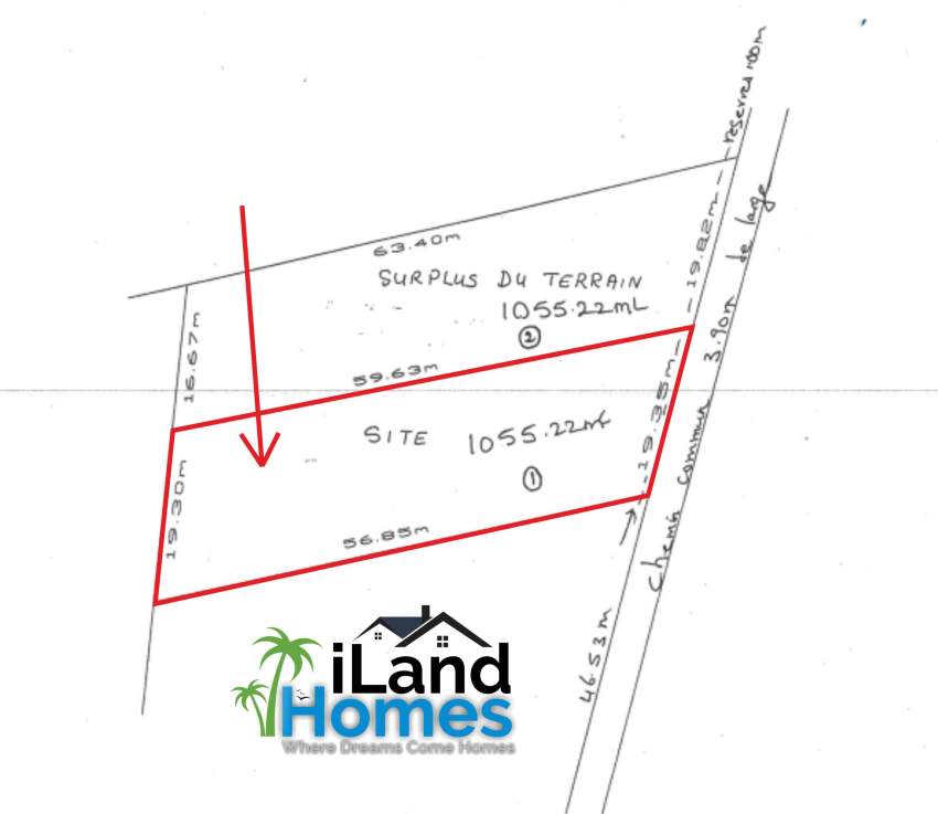 Residential land for sale at Bon Accueil