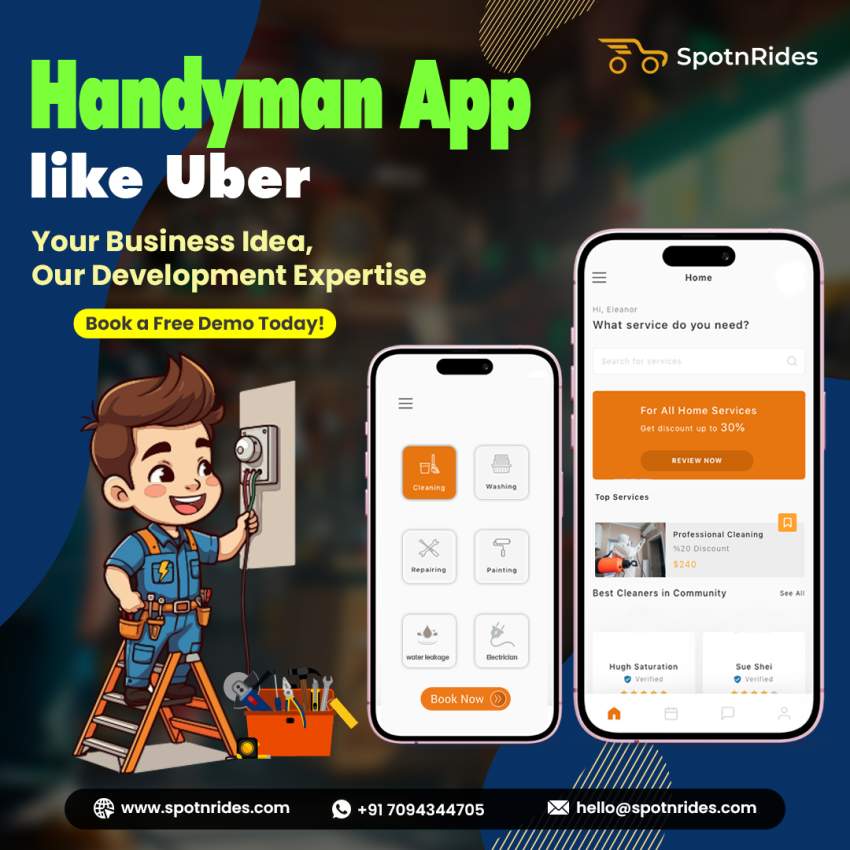 Enhance Your Business with a High-Tech Handyman App