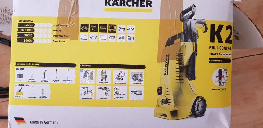 Karcher K2 Full Control + Home Kit - 2 - All Hand Power Tools  on Aster Vender