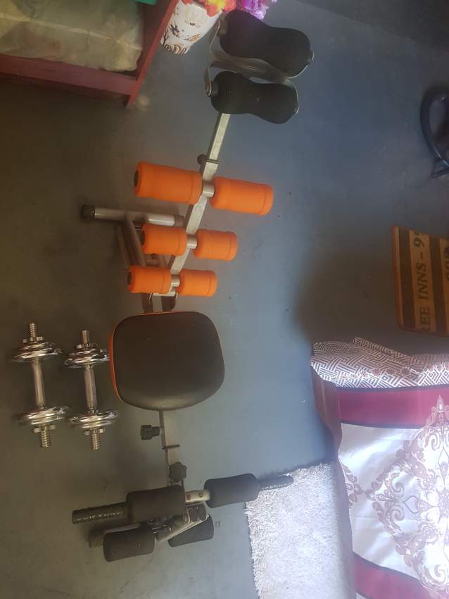 Bench, 1 pair dumbell  - 0 - Fitness & gym equipment  on Aster Vender